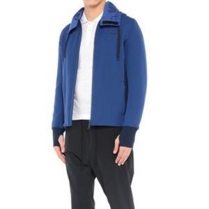 Valentino Bomber Jacket with Detachable Hood in Royal Blue 🆕